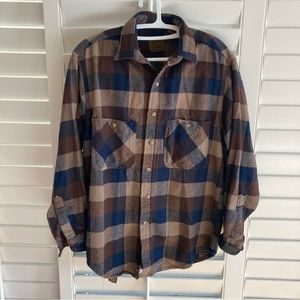 St. John’s Bay Heavyweight Flannel Button Down